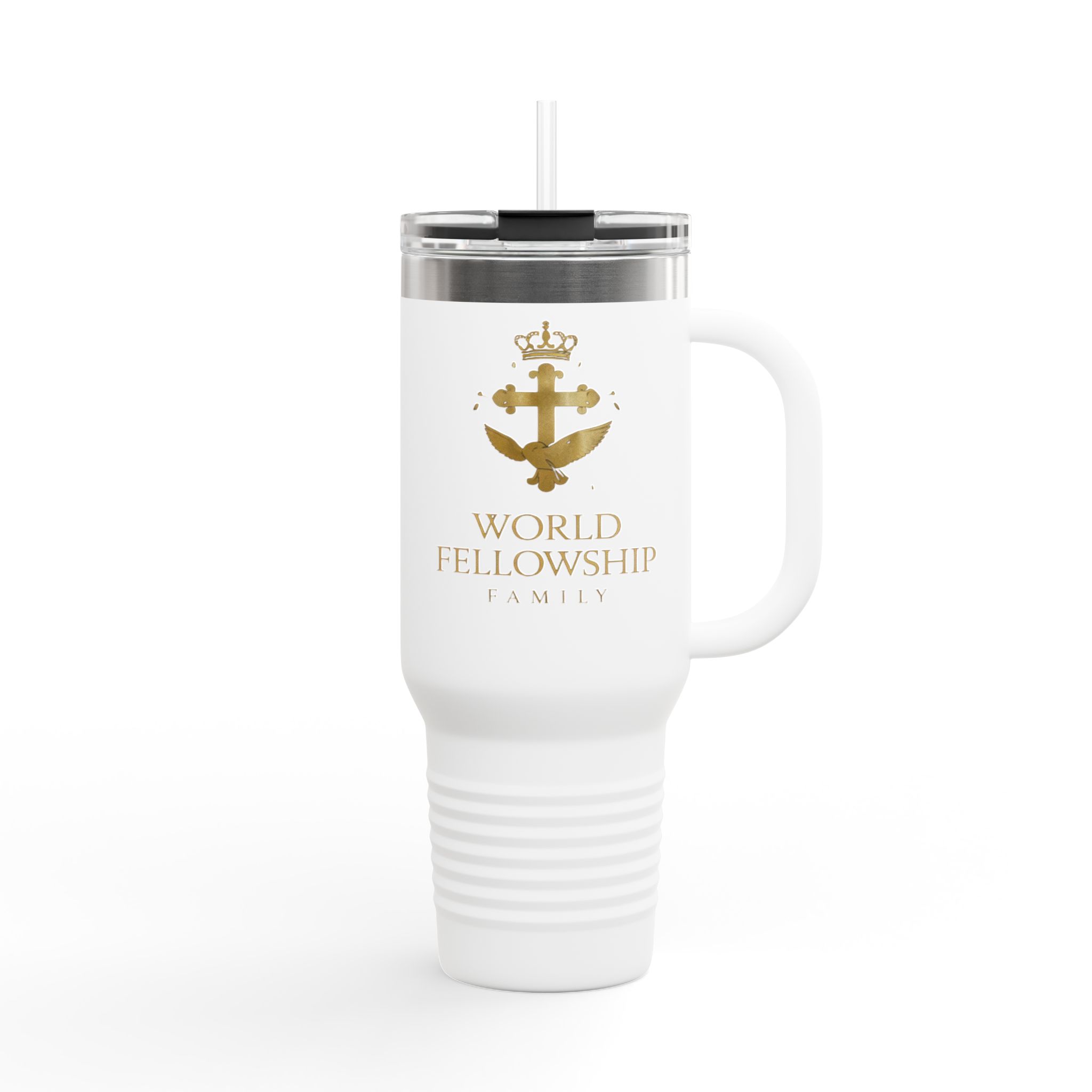 World Fellowship Anchor Logo Travel Mug | 40oz Insulated Tumbler - Image 2