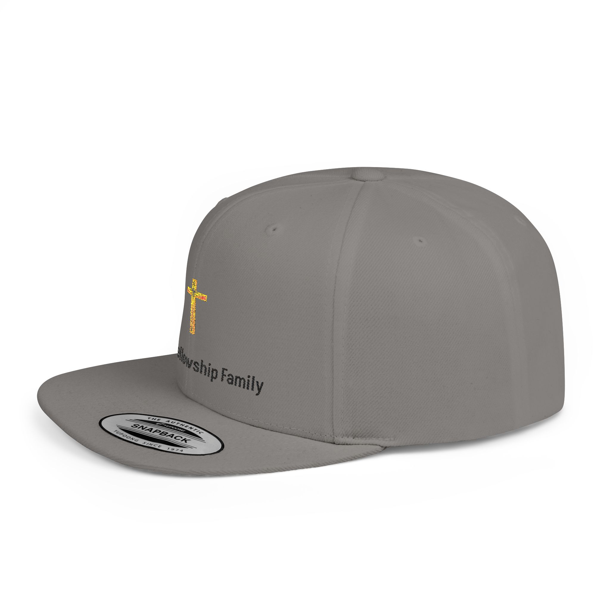World Fellowship Family Hat Flat Bill Snapback - Image 7
