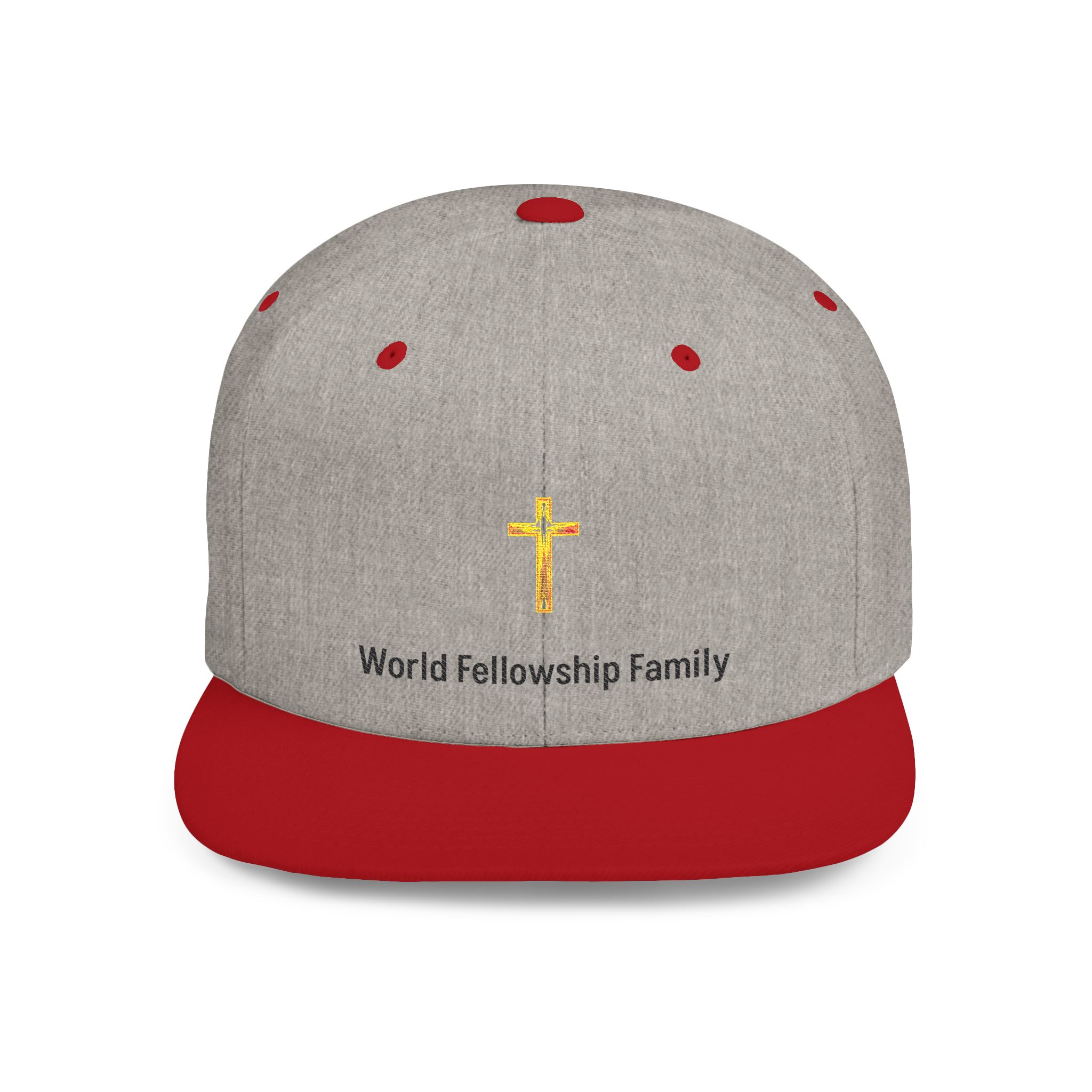 World Fellowship Family Hat Flat Bill Snapback - Image 37