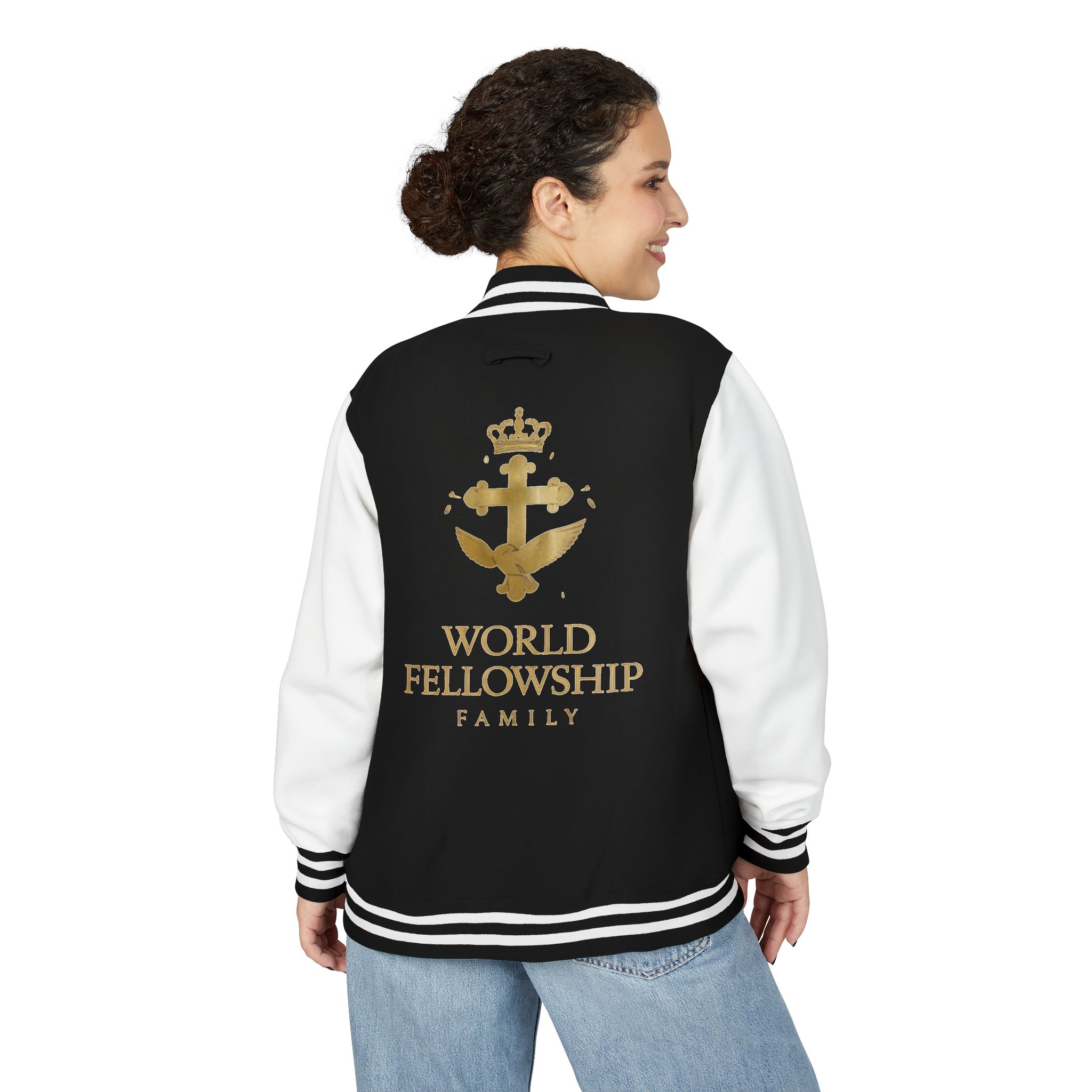 World Fellowship Family Letterman Jacket - Image 8