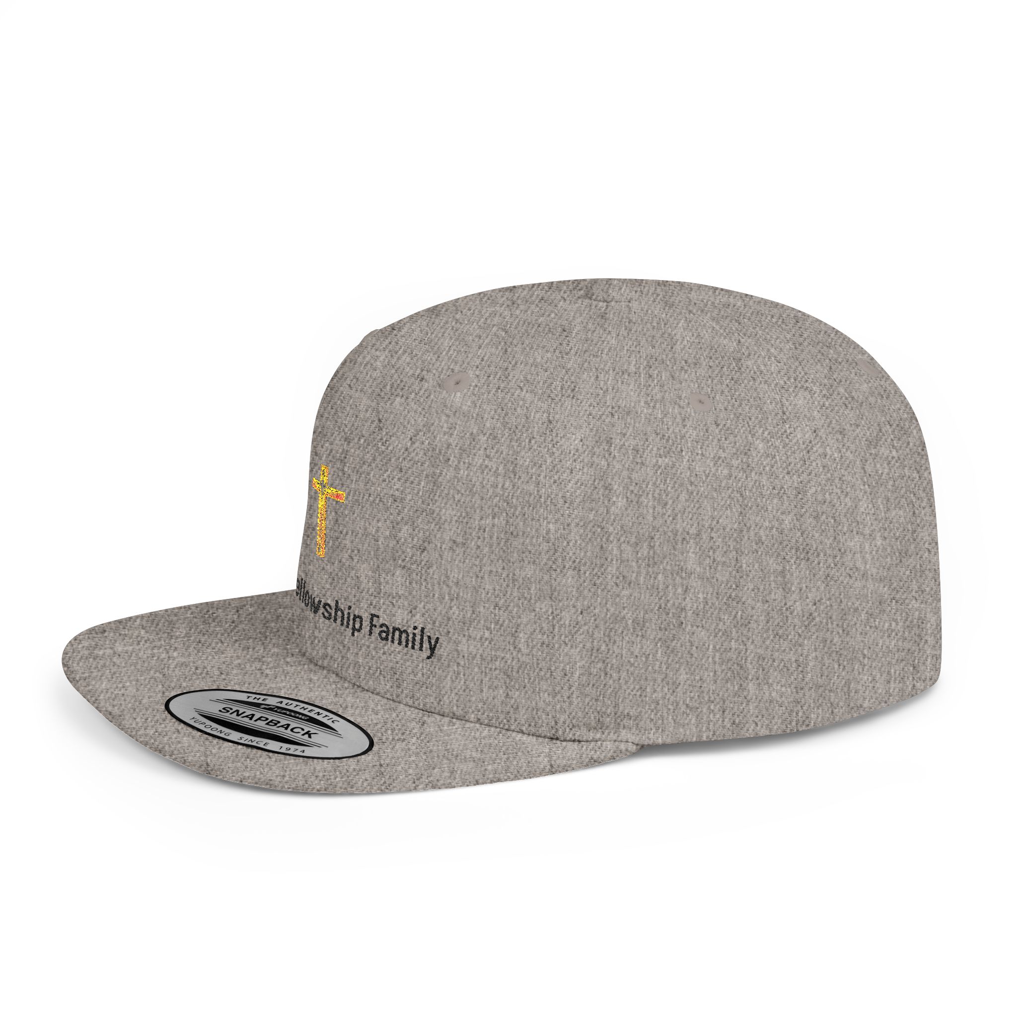 World Fellowship Family Hat Flat Bill Snapback - Image 31