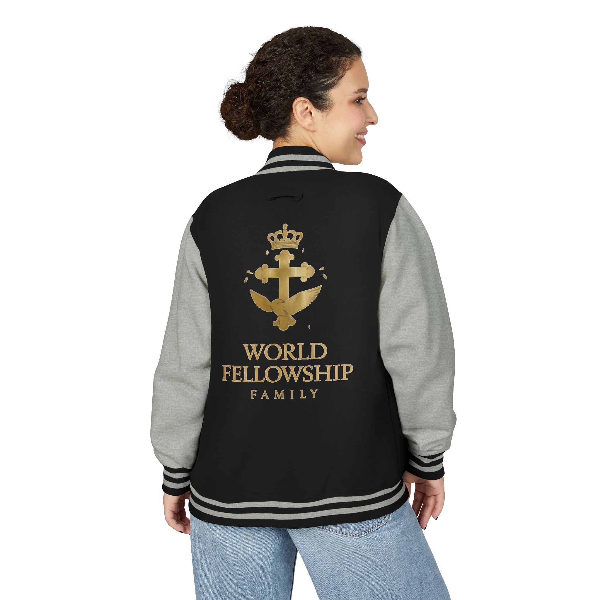 World Fellowship Family Letterman Jacket - Image 16