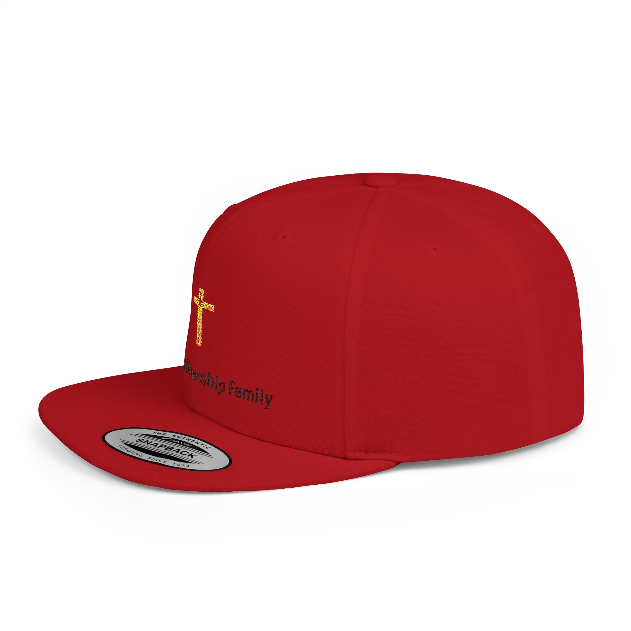 World Fellowship Family Hat Flat Bill Snapback - Image 43