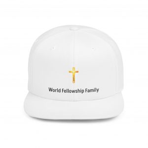 World Fellowship Family Hat Flat Bill Snapback