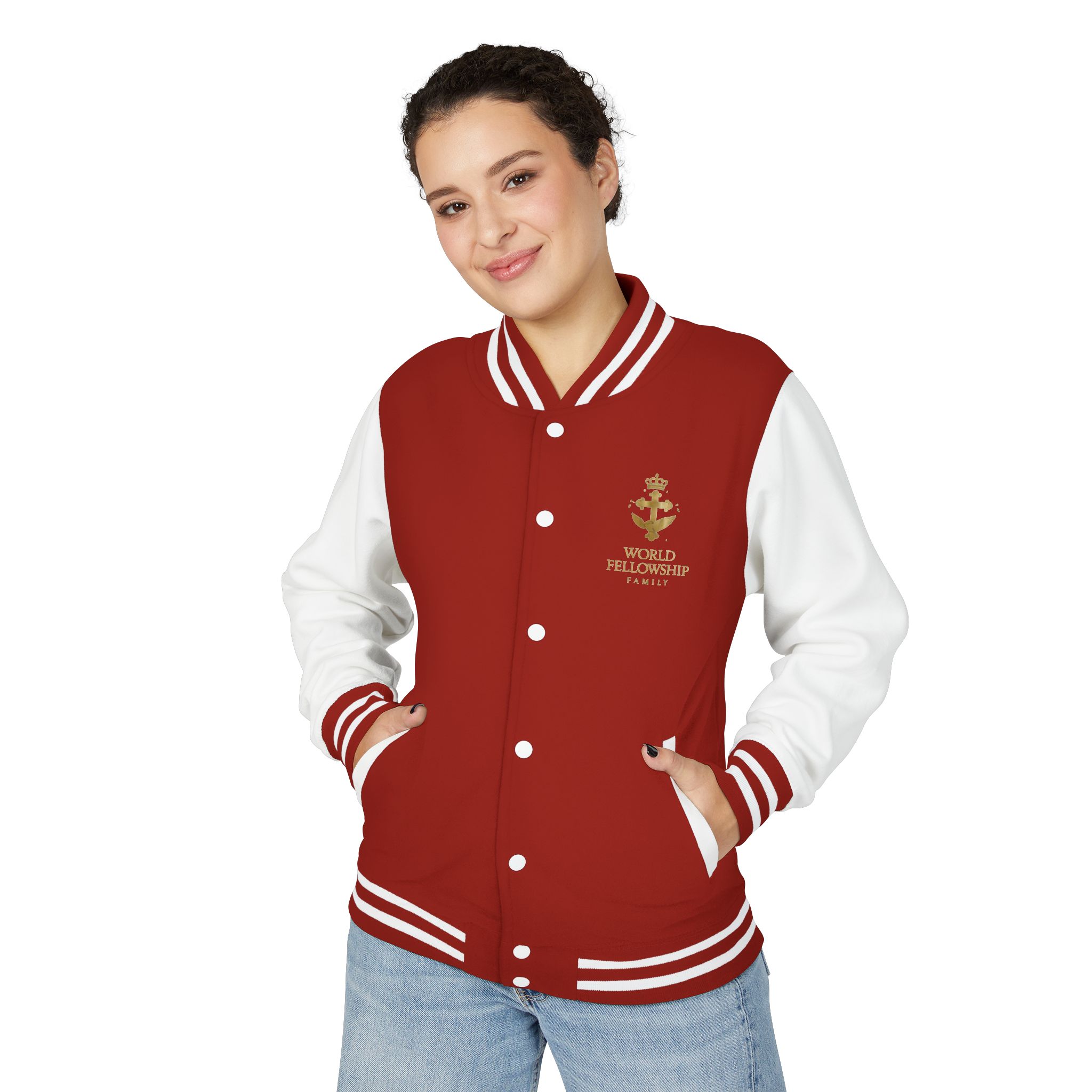 World Fellowship Family Letterman Jacket - Image 3