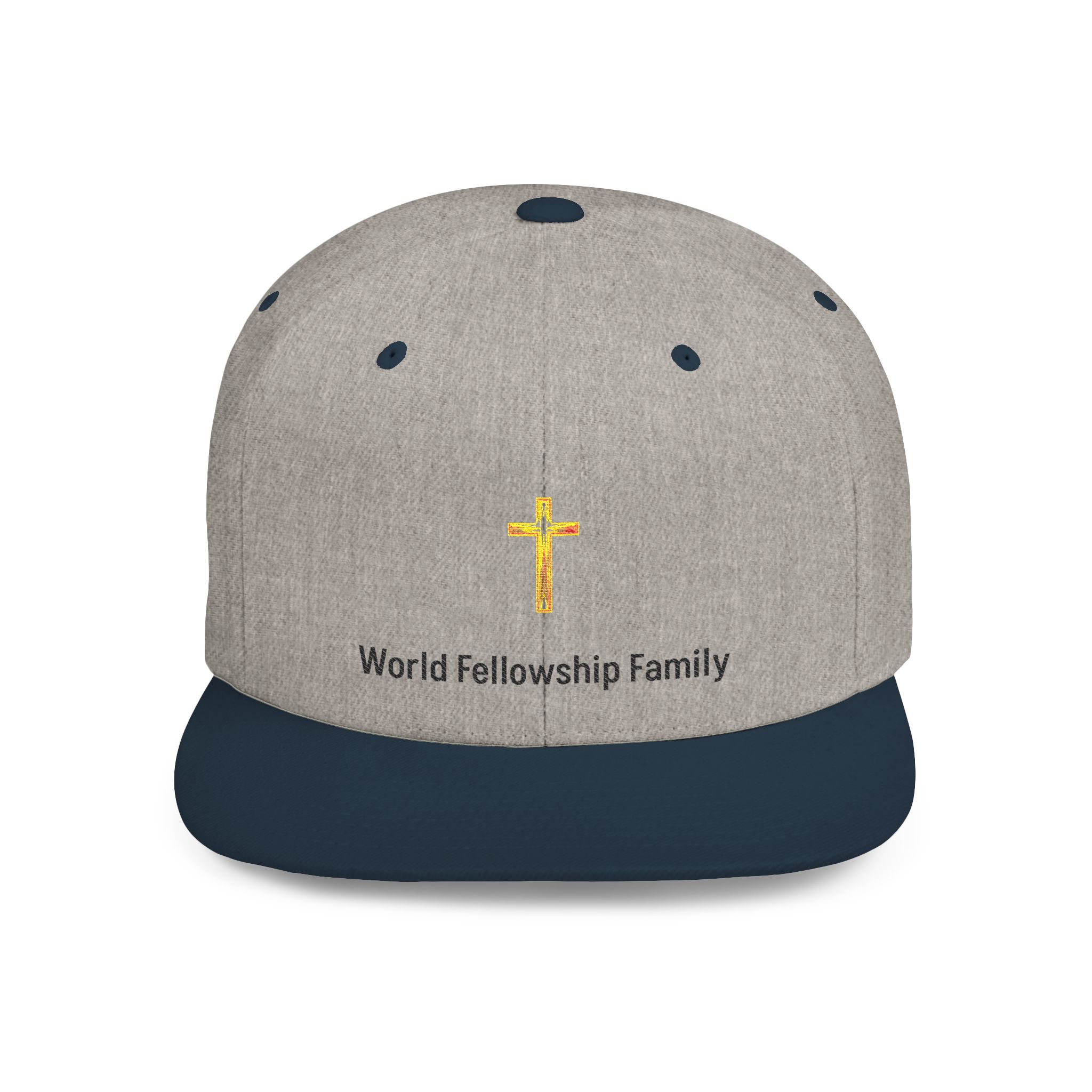 World Fellowship Family Hat Flat Bill Snapback - Image 17