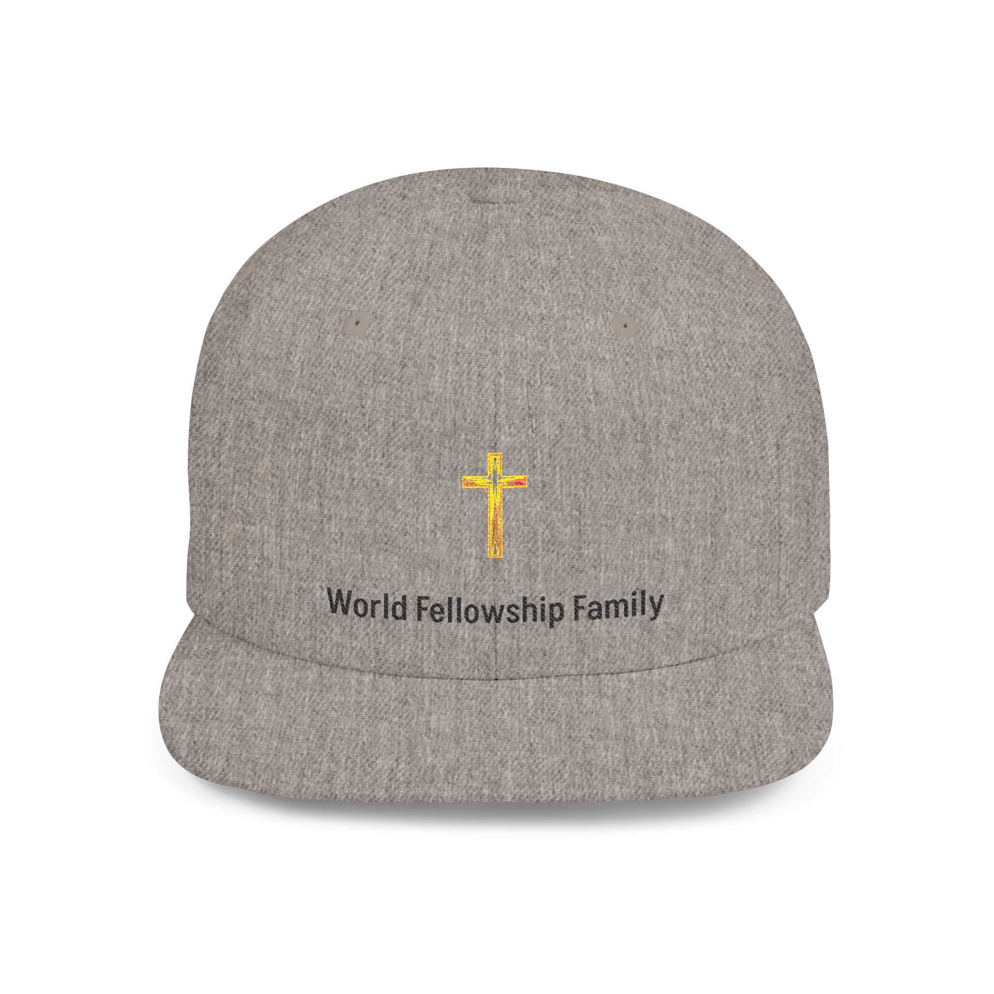 World Fellowship Family Hat Flat Bill Snapback - Image 29